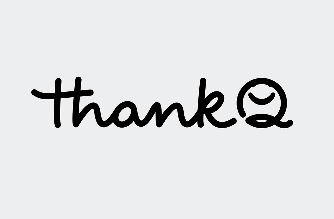 Thank you Logo